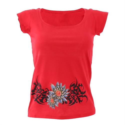 Tribe Rose - Girl-Boatneck