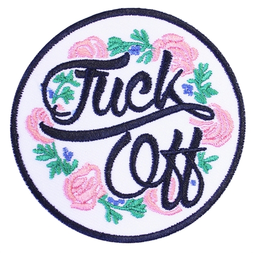 Fuck off floral - Aufn�her