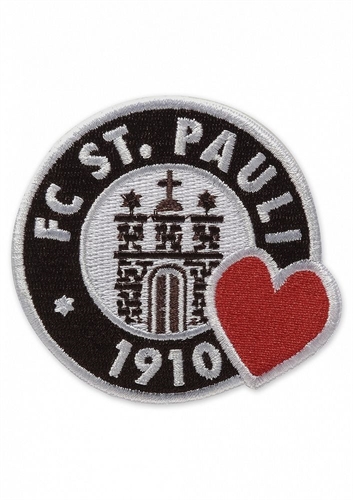 FC St. Pauli - Logo Herz, Aufn�her