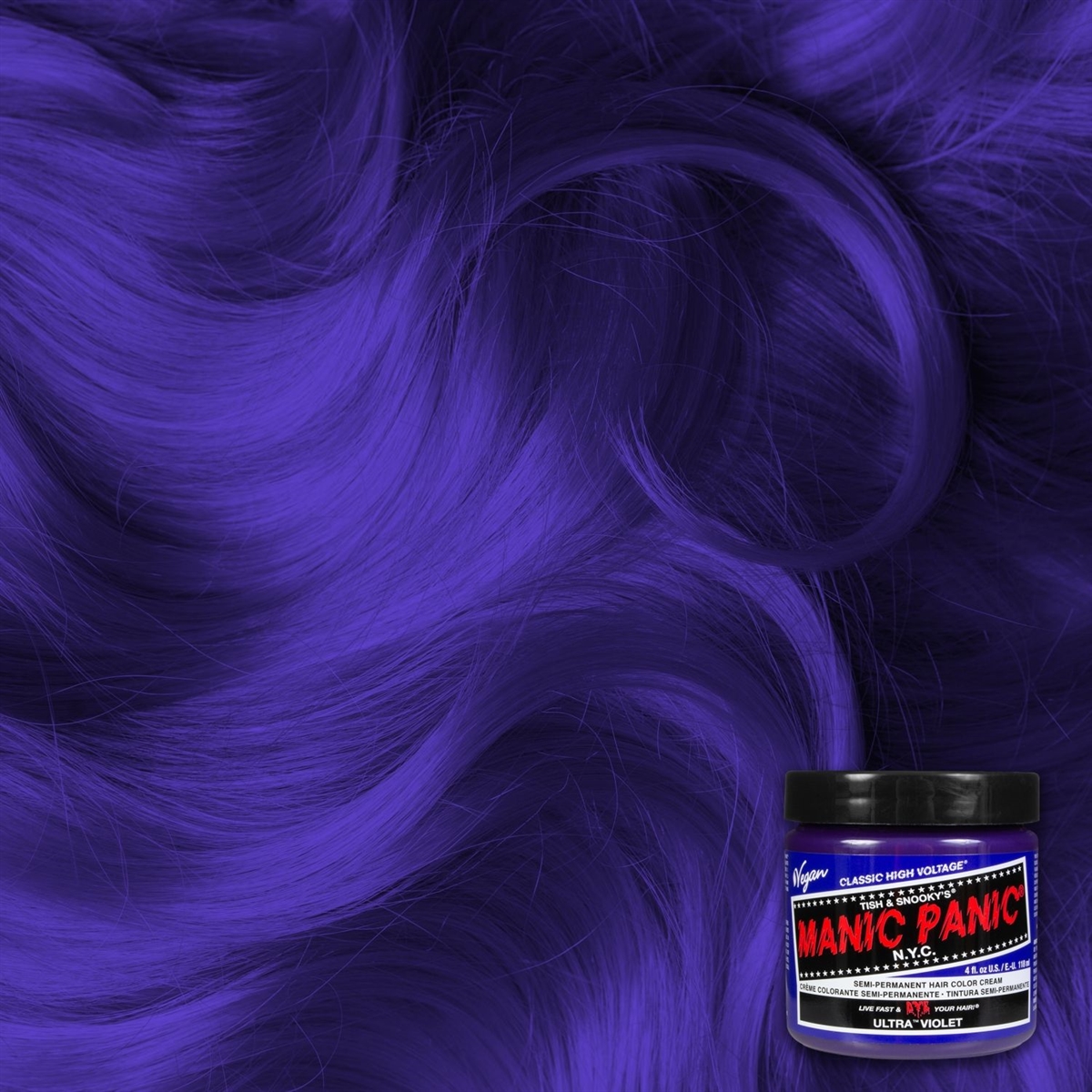 Manic Panic - Ultra Violet, Haart�nung