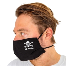 FC St. Pauli - Totenkopf, Mundbedeckung